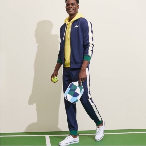 Prince Other - Prince Pickleball Preppy Navy Men's Warm Up Joggers Track Pants Size XXL Nwt